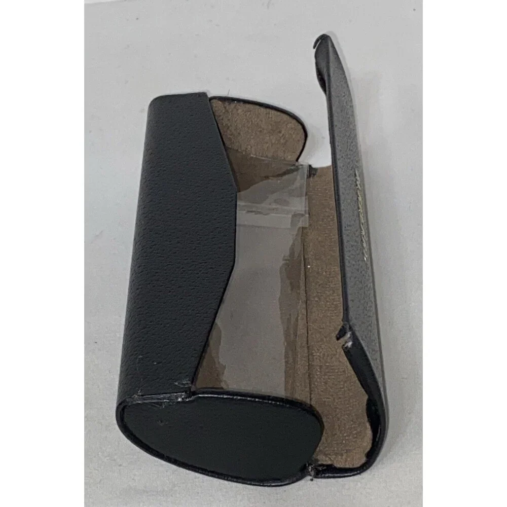 BURBERRY Hard Cover Black Eyeglasses Case Only Used